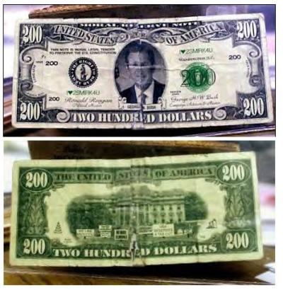 Bush Dollar Bill