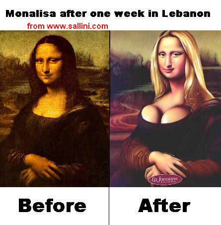 Monalisa In Lebanon