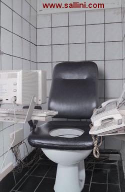 toilet office
